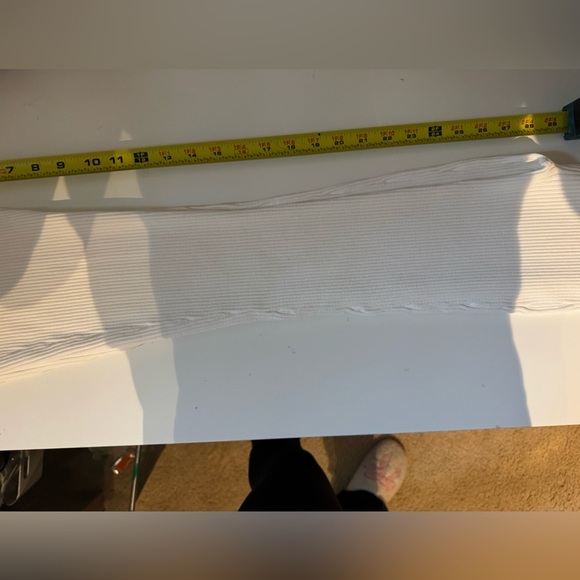 LE ORE RIMINI RIB KNIT FLARED PANTS NWOT SIZE XS - Picture 12 of 13